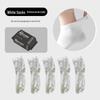Unisex Disposable Socks for Travel & Daily Use: All-Season, Mid-Calf, No-Wash, Convenient, Perfect for Business Travel & Casual Wear.