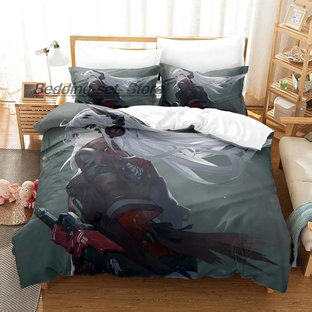 Kawaii GRAY RAVEN PUNISHING Lucia Anime Bedding Set Single Twin Full Queen King Size Duvet Cover for Adult Kid Bedroom