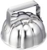 Shimotori Corporation Rice Mold, Chrysanthemum Design, 280cc, Stainless Steel, Made In Japan, 402