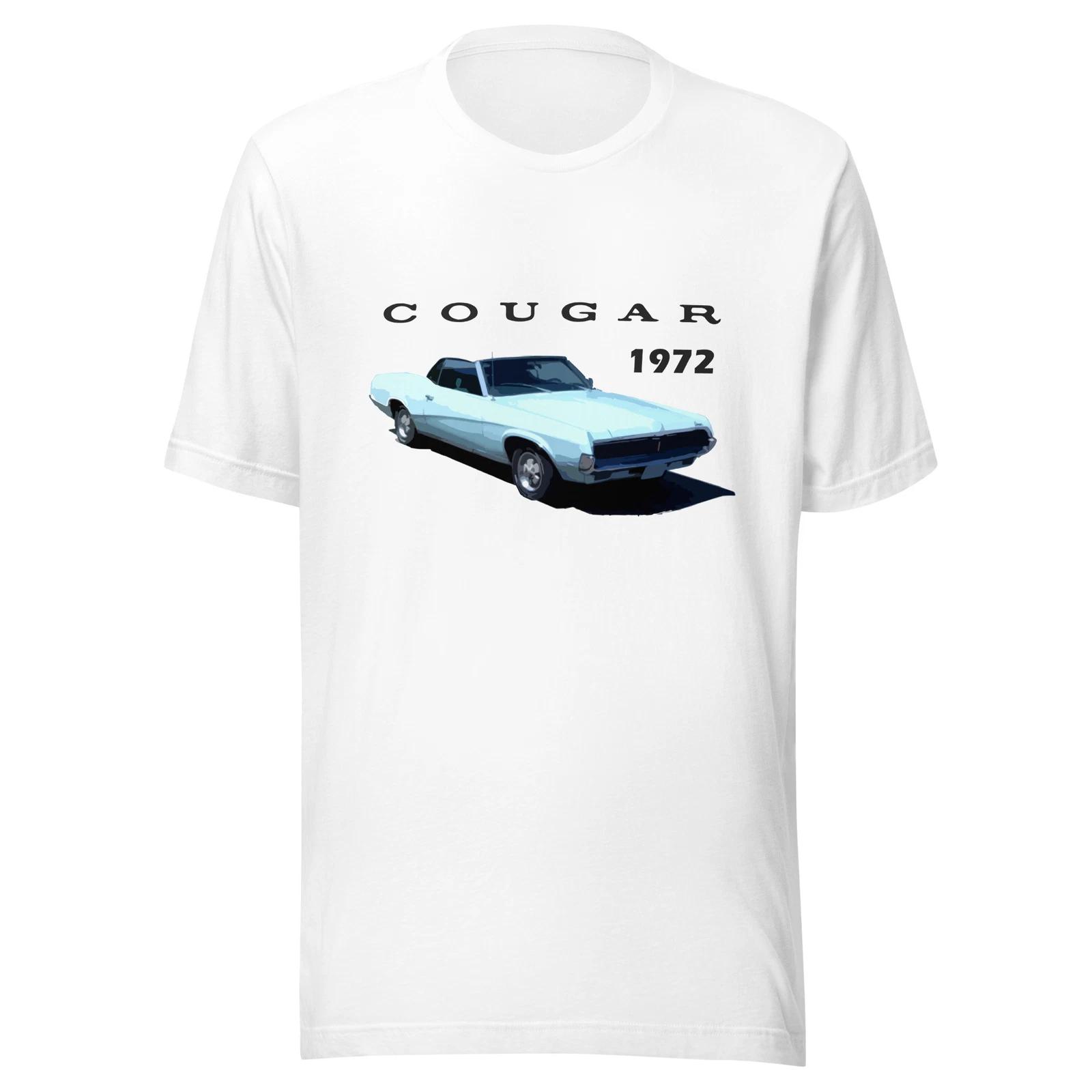 1972 Cougar Classic car Unisex t-shirt XL