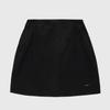 LIKK Side Slit Backband Mini Skirt (Black)_L4A1-Sk04C