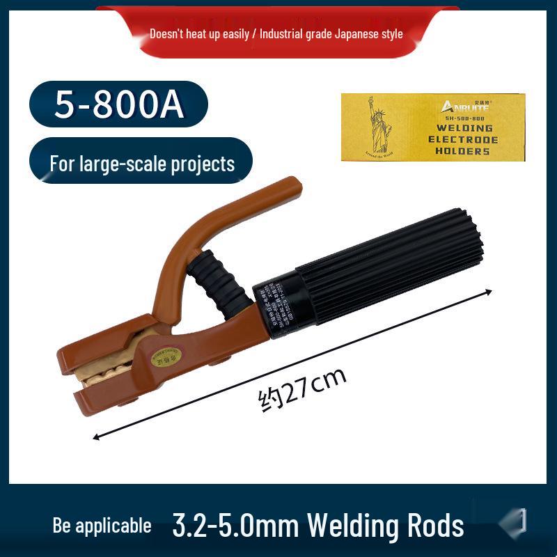 Japanese-Style Electric Welding Pliers, Heat-Resistant & Drop-Resistant, Thickened Welding Torch Holder.