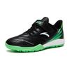 Anta Shock Absorbing Wear Resistant Low Top Soccer Shoes Kids sneaker Black Green A312322288-1
