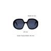Dior Logo Design Irregular Shape Sunglasses Women sunglasses Black DIORBOBBYR1U10A0
