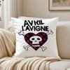 Music PopPunk AAvril LLavigne Cushion Cover Pillowcase Antidustmite Living Room Sofa Decor Cushion Room