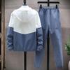 Japanese & Korean Men's Sportswear Set: Autumn Casual Hoodie & Leggings