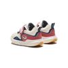 Anta Comfortable Thick Sole Non-Slip Wear-Resistant Low-Top Running Shoes Baby Sneaker Sand-Gray Red A312340051-2