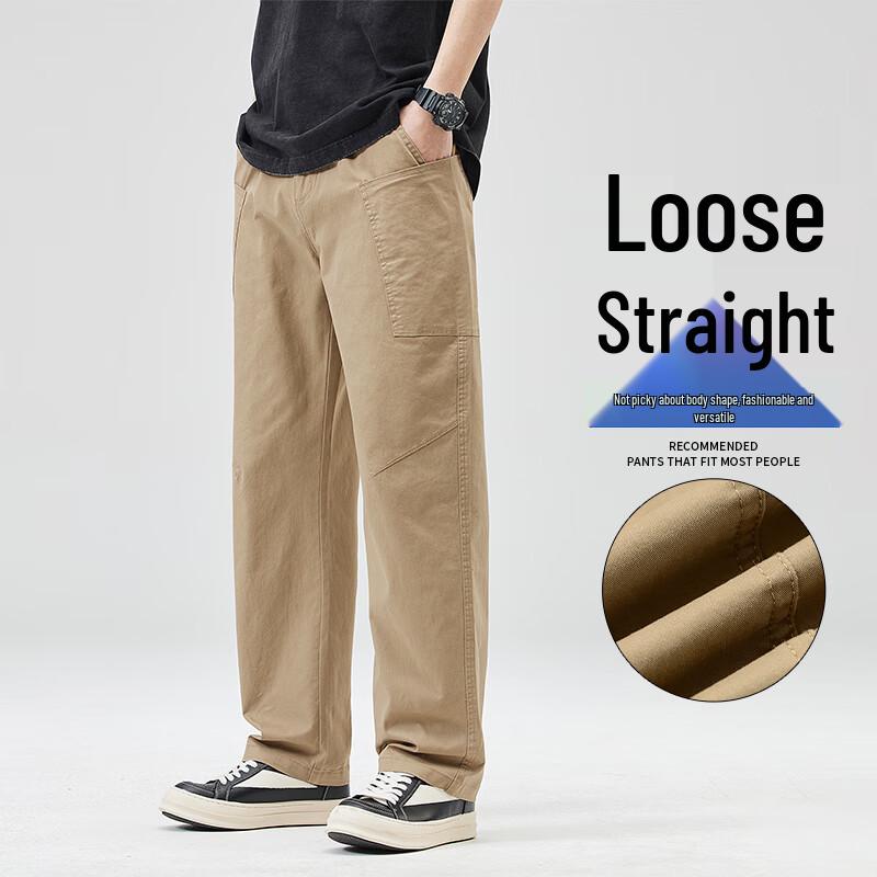 

VUUG Men s Straight Loose Work Trousers 4XL