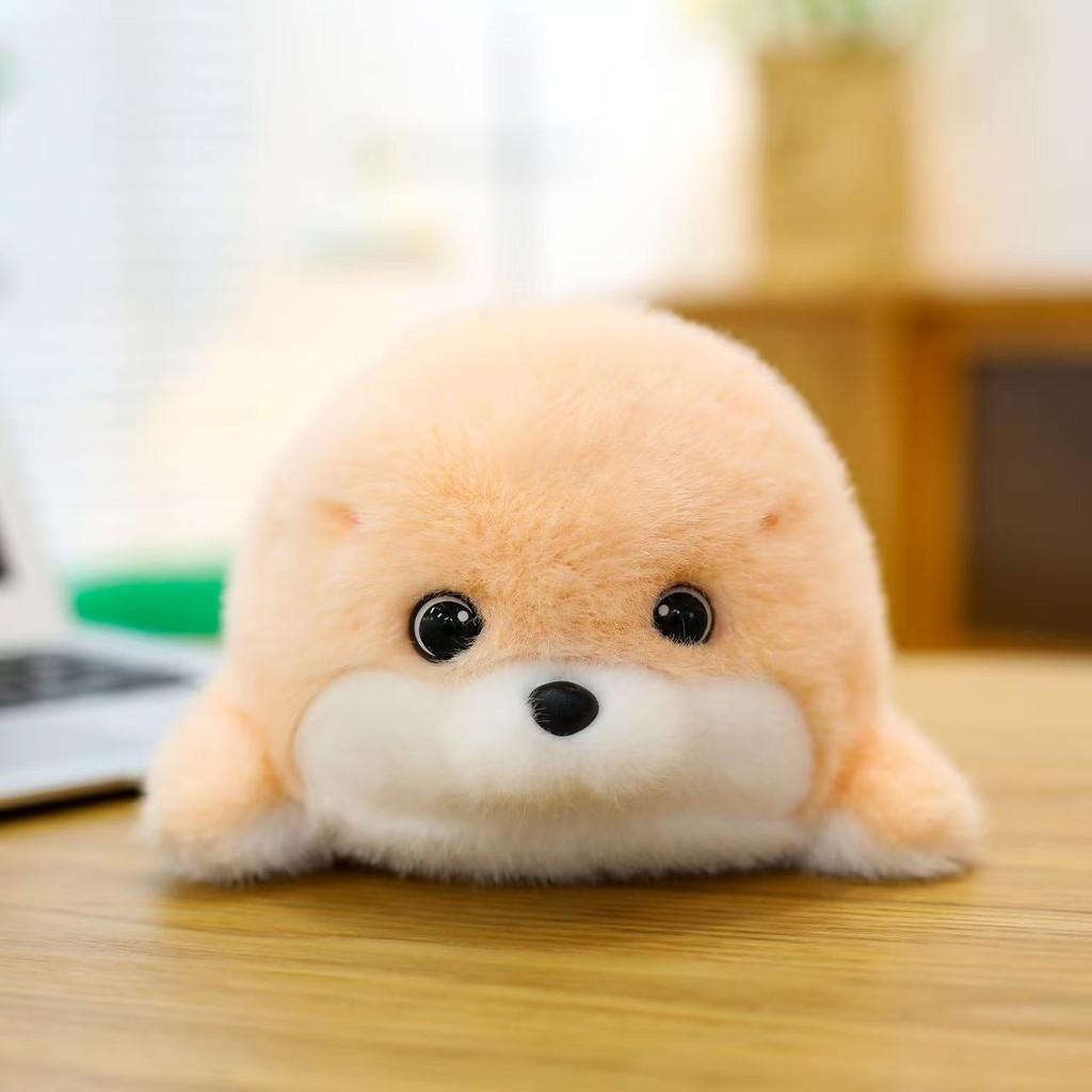 Plush Seal Toy Soft Stuffed Animal For Kids Home Decoration