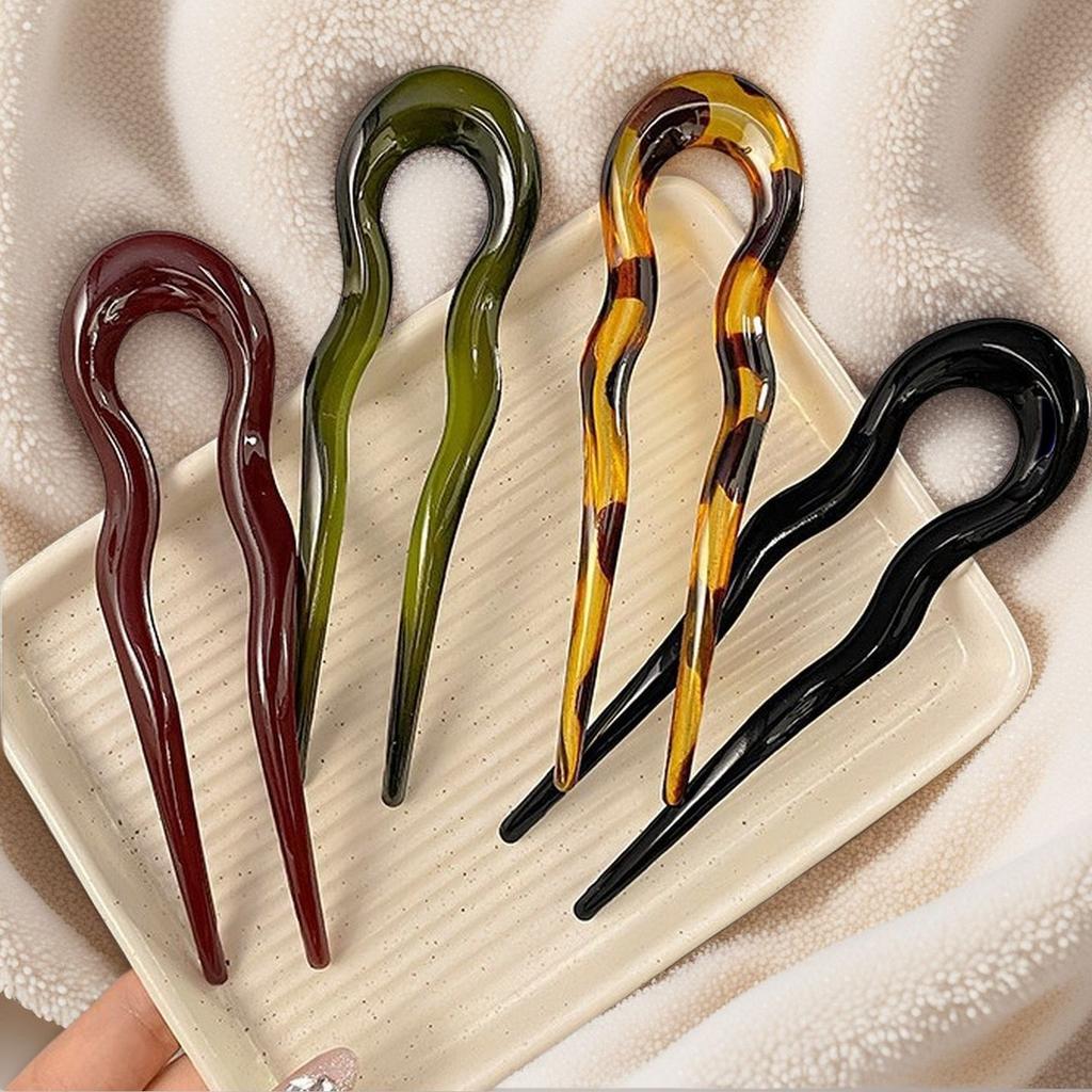 10/1pcs Hair Hairpins Woman Party French Hair Pin Hairpins Hair Fork Barrette Chignon Hairpin Ladies