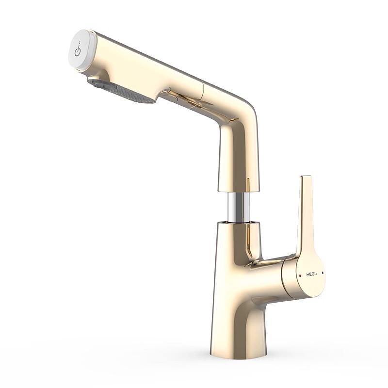 HEGII Water Cube Series Pull-Out Basin Faucet