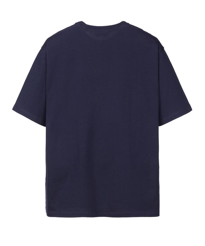 IL CORSO Essential Short Sleeve T-Shirt Dark Navy Iets5E502N3
