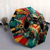 1pc Game Controller Pattern Automatic Open/Close Umbrella - Compact Travel Umbrella, 8-Rib Heavy-Duty Construction, Ideal Gift, Outdoor Acce