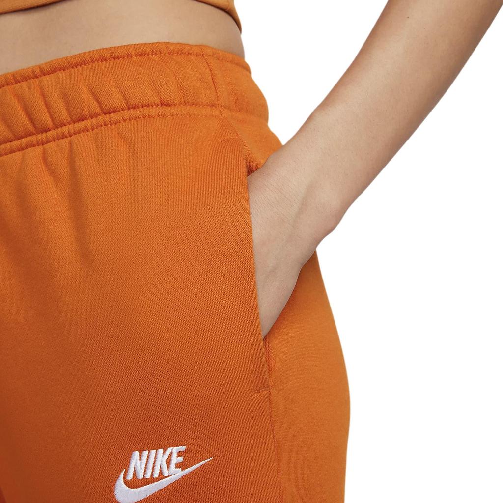 New Nike Knitted Sweatpants Women's Campfire Orange DQ5192-893