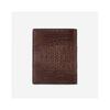 Brown Crocodile Leather Wallet Dbwa0e717