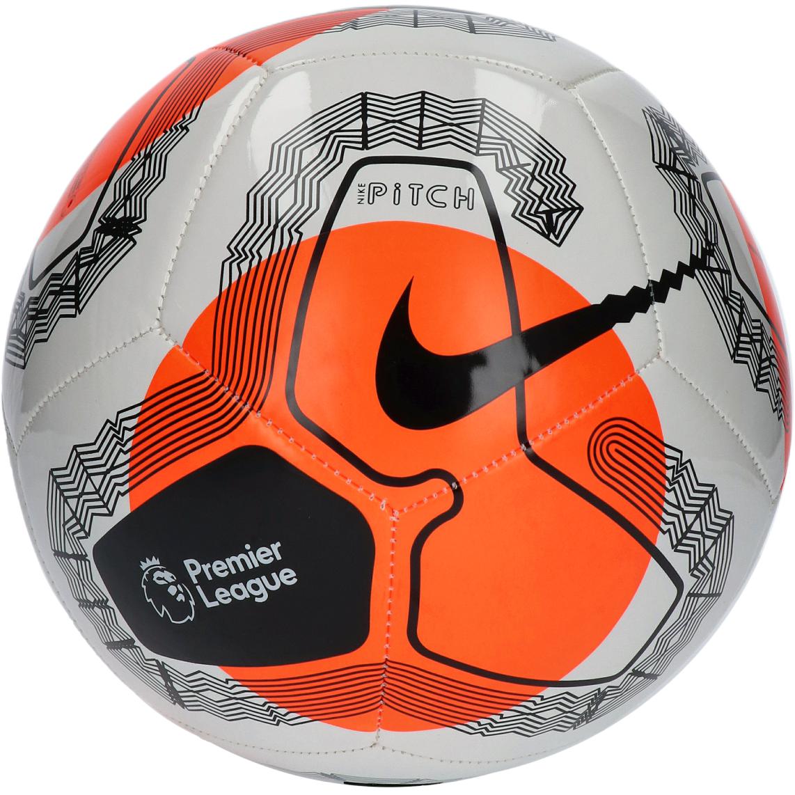 

Nike Size 5 Soccer Ball Pu Unisex White Orange SC3569-103 Size 5 Ball