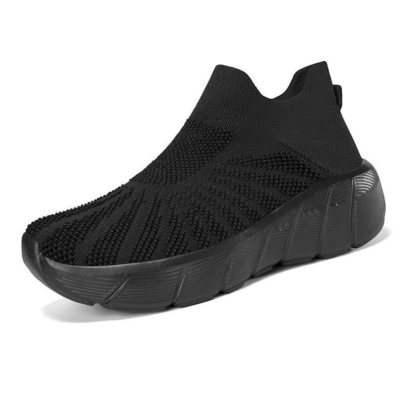 

Thick-Soled Fly-Woven Sneakers Breathable And Non-Slip Wide-Headed Shoes Men S Widened Feet, Wide Lasts And Wide Palms, Elderly Walking Shoes Women 36