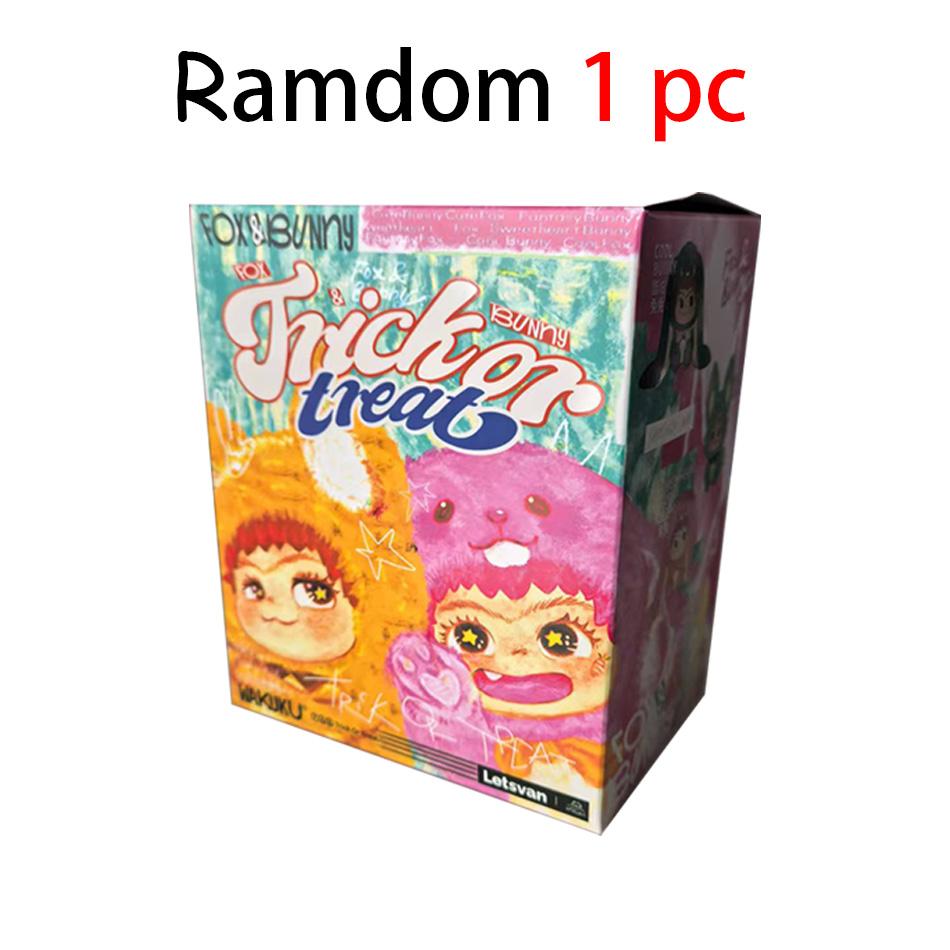 Sale WAKUKU Trendy Party Series Blind Box Kawaii Vinyl Face Plush Doll Pendant Action Figure Bag Hanging Doll Surprise Gift