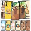 Anime Capybara Porpoise Phone Case For Oppo Reno13 Reno12 Reno11 F Reno10 Pro A54 5G Find X5 A53 A9 A57 A78 4G A79 A80 A98 Cover