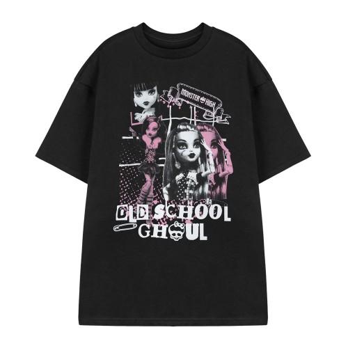 Monster High Womens/Ladies Old School Ghoul Short-Sleeved T-Shirt