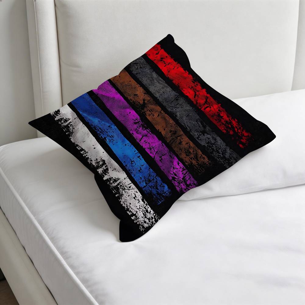 

BJJ Brazilian Jiu Jitsu Decorative Square Pillow Cover Soft Comfortable Pillow Case Sofa Bed Home Decoration 30x30 cm
