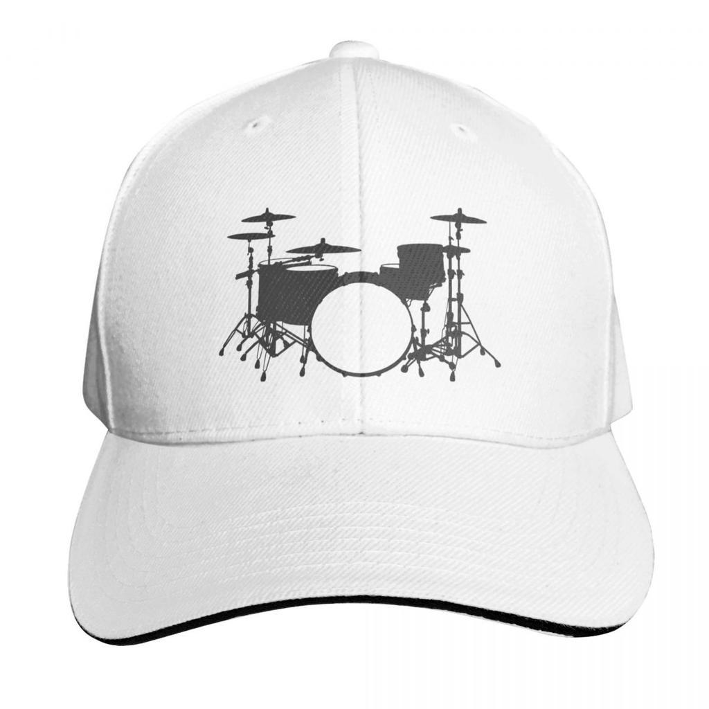 Drum Kit Baseball Cap GentleUnisex Hat Tea Hat Hat Beach Unisexs Big Size Unisexs Womens