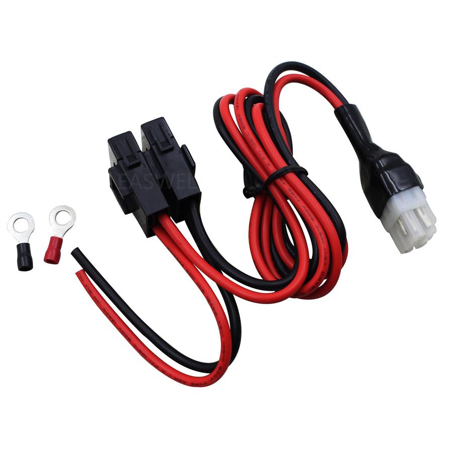 1 Pcs 6 Pin Plug DC Power Cord Cable For Icom Radio IC-706 IC-718 IC-746 IC-756