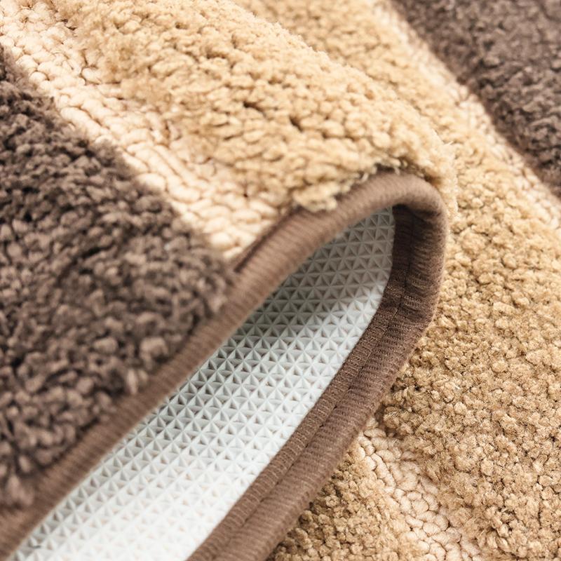 Bathroom Carpet Super Absorbent Washable Floor Anti-skid  Mat Superfine Fiber Thick Plush Rubber Floor Mat Plush Shower Blanket.