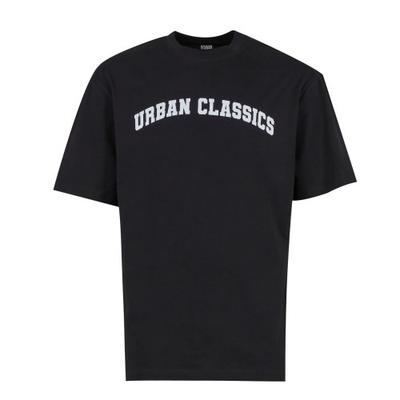 Camiseta Larga con Logo Universitario para Hombre Urban Classics