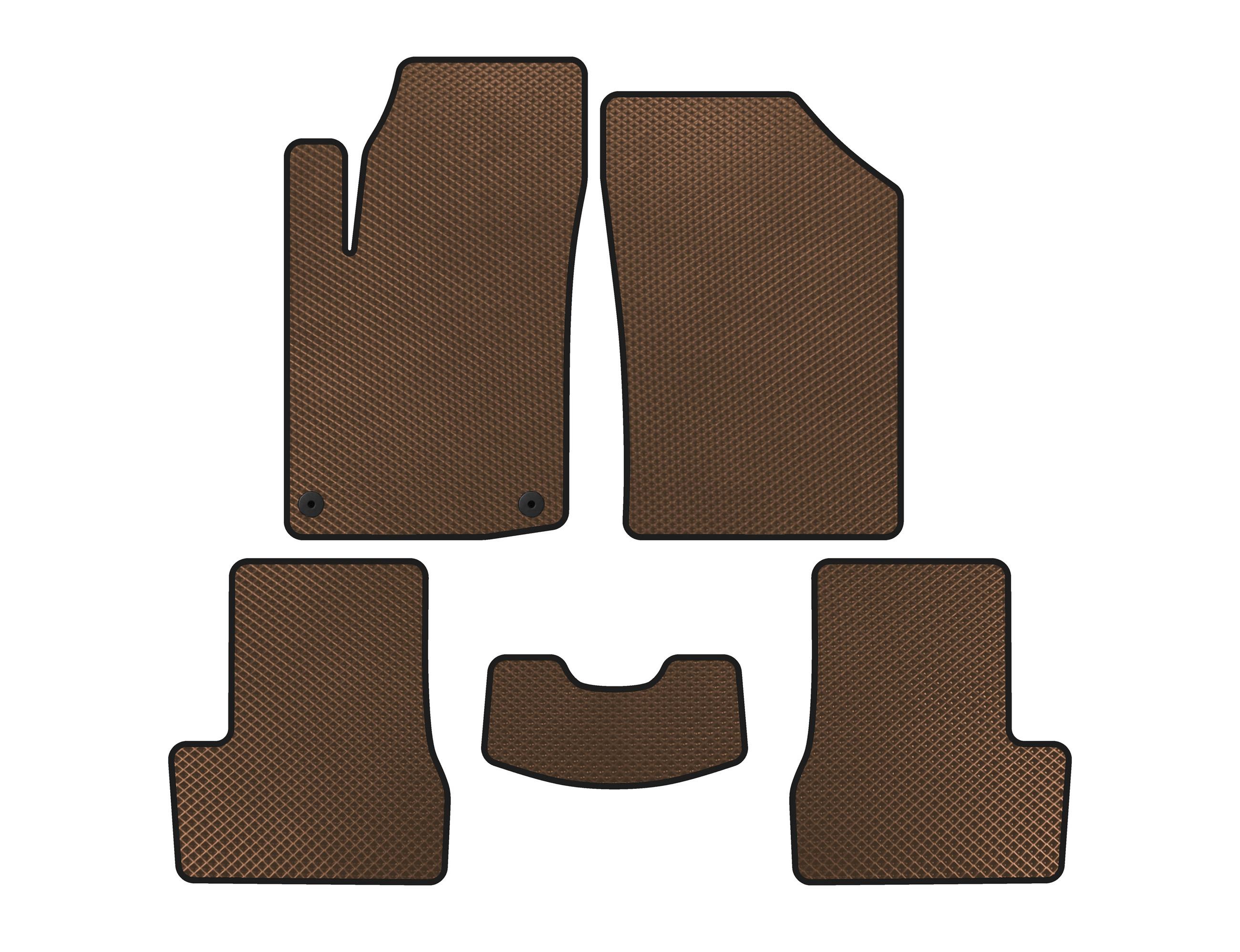 

EVA mats (HB, Brown) for Citroen C-3 2009-2016
