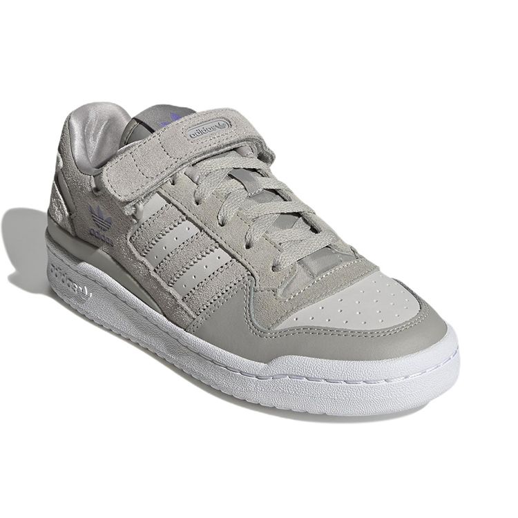 Adidas Originals Forum Low Durable Low-Top Skate Shoes Women Sneakers Gray GY4668