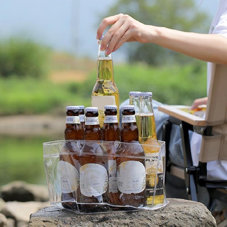 Water Basins Folding Water Bucket Portable Clear Plastic Bucket Space Saving