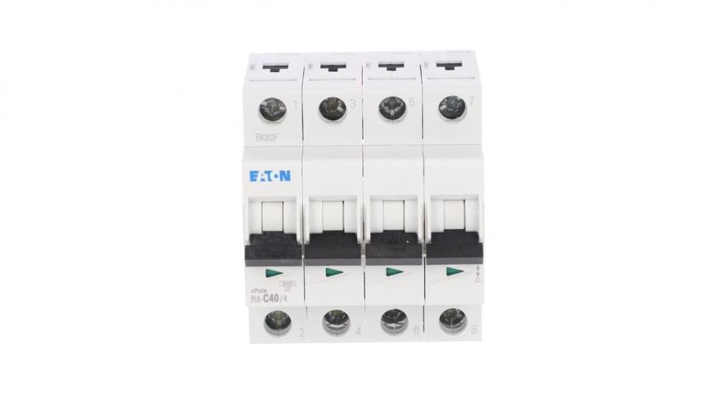 Circuit Breaker 4P C 40A 6kA AC PL6-C40/4 166528