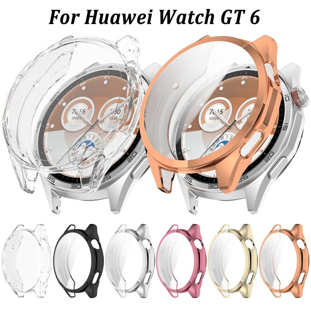 Full Protection Protective Case TPU Cover Shell for Huawei Watch GT 6 Smart Watch Accessories