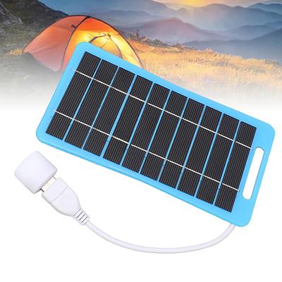 Petit Panneau Solaire 5V/5W Avec USB DIY Cellule Solaire en Silicium Monocristallin Étanche Portable Panneau d'Alimentation de Camping Pour Téléphone Mobile