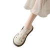 Two Wearing Hollowed-out Casual Single Shoes for Women's Summer and Autumn New Soft-soled Breathable Hole Sandals Mori Lazy Shoes for Women