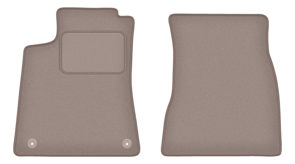 Beige Vordermatten für: Mercedes GLB X247 SUV (2019-)