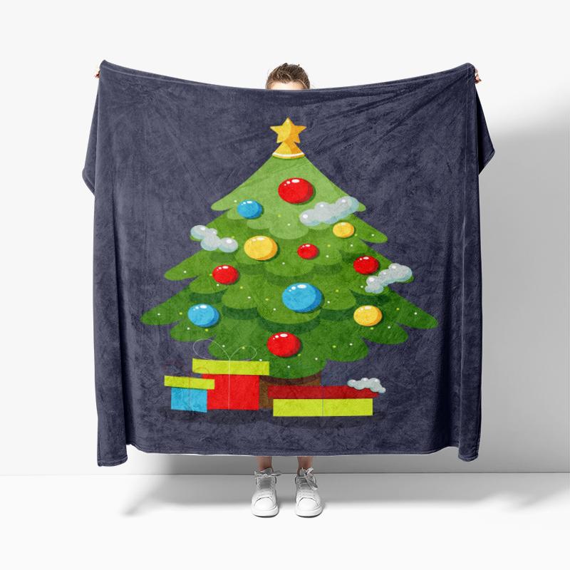 Wohndekoration Plüsch Überwurf Sofadecke Tagesdecke Bett flauschig weiche Decken Dekor Plaid Modern Halloween Frohe Weihnachten Winter