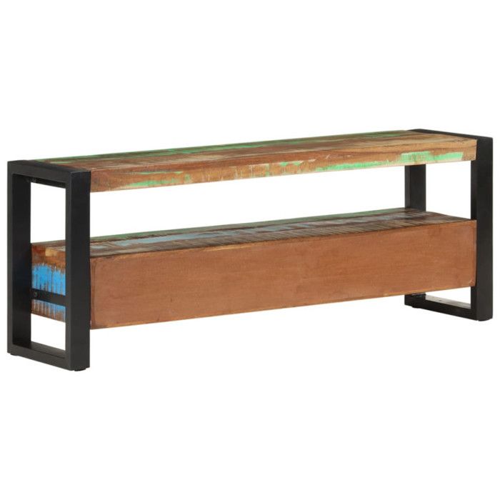 VidaXL TV Cabinet 120x30x45 Cm Solid Reclaimed Wood 351671