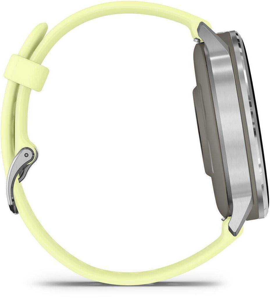 Garmin Venu 4 smartwatch 1.4 inches AMOLED Silver/Yellow