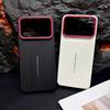 For Honor Win Win RT Leather Texture Solid Color Red Lens Ring Shockproof and Fingerprint-resistant Phone Case