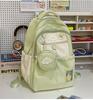 High-value Soft Girl Girl Backpack Small Ins Mini Small Bag Female College Student Spring Outing Two-piece Backpack
