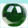 Elegant Green Crystal Ball For Spiritual Growth And Stunning Photography Props