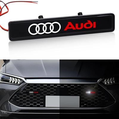 Samolepka odznak na přední mřížku Auto Přední mřížka Znak LED světlo Pro lpdv0 A6 Q3 A3 B5 B6 B7 B8 B9 Q7 8P 8V 8L A5 A4 C6 C5 C7 4F RS3 RS