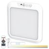 Ultra-Thin LED Motion Sensor Ceiling Light - Automatic Human Induction Lamp for Hallway Staircase Corridor Warehouse Home