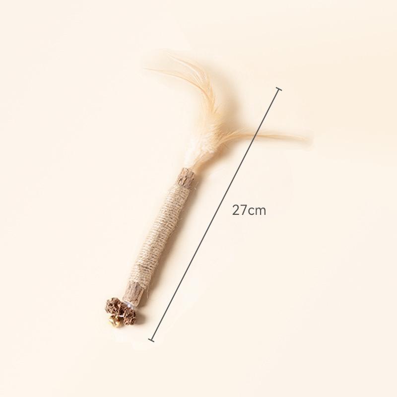 

Игрушки для кошек Увеличенный деревянный полигонум Саморазвлечение для снятия скуки, Дразнящие палочки, Чистка зубов, Кусание кошек, Котят, Потребление физических продуктов General