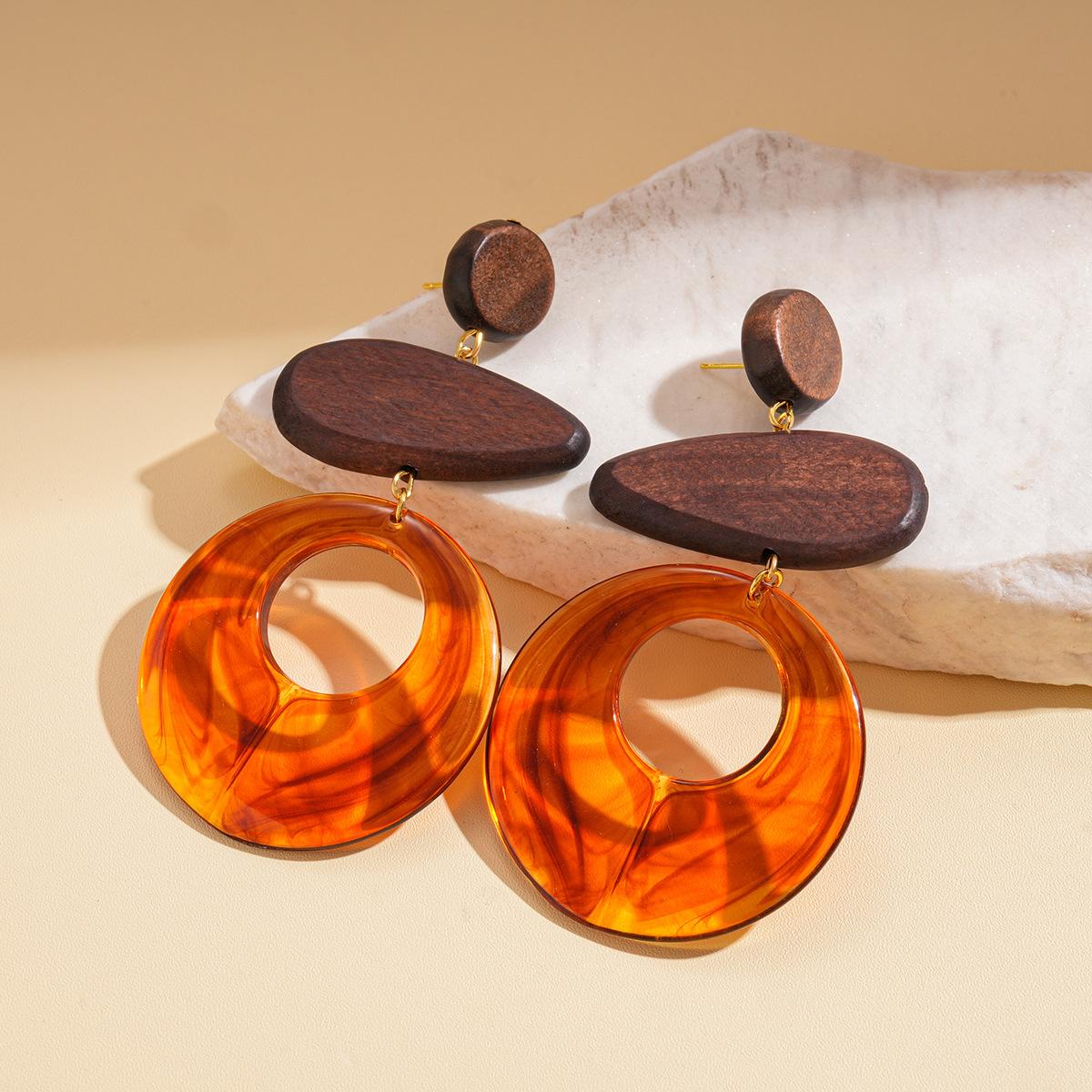 Серьги-капли любви круглые Этнический стиль Высококачественные модные серьги