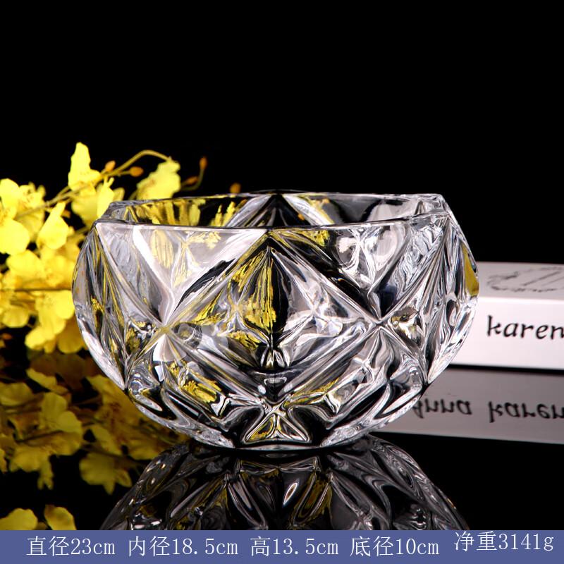 Flavinmci Nowoczesna Europejska Szklana Kryształowa Misa na Owoce