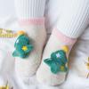 0-24M Christmas Socks Newborn Baby Boys Girls Socks Anti Slip Coral Fleece Short Socks for Babies Winter Warm Sock New