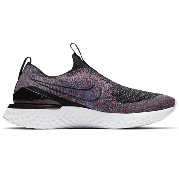 New Nike Epic Phantom React Flyknit Black University Red Hyper Jade Women's BV0415-002